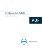 Dell Compellent fs8600 The Purpose of This Document Is To Cover Specific Implementation