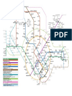 Singapore MRT - LRT System Map