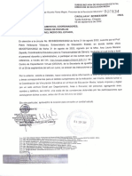 Circular 134 Secretaria de Educacion Chiapas Mexico