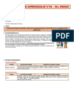 6° Grado - Experiencia de Aprendizaje N°02