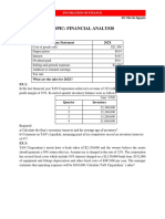 B02037 - Ex - Financial Analysis