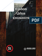 Assassin Games - Random Urban Encounters