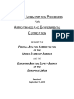 EASA-FAA Technical Implementation Procedures For Airworthiness and Environmental Certification (TIP) - Revision 5