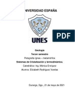 Sistemas de Cristalizacion y Termodinamica