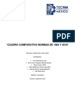 Cuadro Comparativo Normas de 1984 y 2018