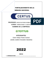 Trabajo Tottus Logistica