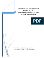 Demontrasi Kontekstual MODUL 2.2.a.7 RPP Berdiferensiasi Dan Sosial Emosional