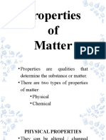 Properties of Matter