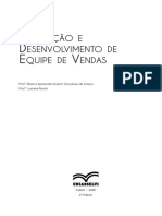 Formação e Desenvolvimento de Equipe de Vendas