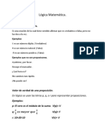 Lógica Matemática - Apuntes para La Clase.