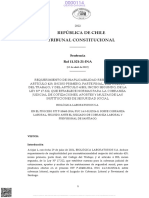 República de Chile Tribunal Constitucional: Sentencia Rol 11.521-21-INA