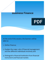 Introduction To Financial Management