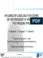 Influence of Local Gelation Degree