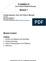 Planning 03 Module 1