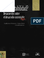 01 - Foladori y Pierri - 2005 - Desacuerdos - Sobre - Desarrollo - Sustentable - CAP - 2