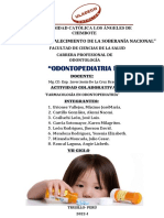 Farmacología en Odontopediatría