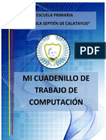 Cuadernillo de Trabajo Primaria Baja