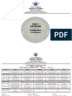 Grade 11 Class Program First Semester SY2022 2023 8 21 2022