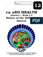 Core 12 Physical-Education-And-Health q1 CLAS1-2 Week 1-2 Nature-Of-The-Different-Dances v3 - Dream - Concepcion - RHEA ANN NAVILLA