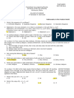 Answers For Long-Exam