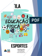 Amostra - Apostila de Educação Física - Esportes