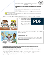 Activity #3 Lab Environment and Safety in The Lab