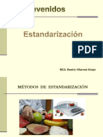 Clase 9 Estandarización de Recetas