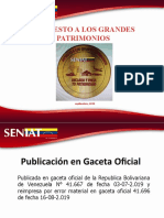 SENIAT Declaracion de Impuesto A Los Grandes Patrimonios Presentacion CE Version 2