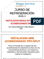 Curso de Refrigeración Nivel 2 Instalacion Aire Acondicionado Split