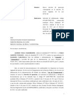 Ejerce Derecho de Oposición A Solicitud de Acceso A Información 01.07.22