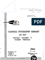 Technical Information Summary AS-501 Apollo Saturn V Flight Vehicle