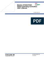 Models UT350/UT320 Digital Indicating Controllers User's Manual