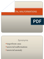 Anorectal Malformations