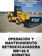 Curso Operacion Mantenimiento Retroexcavadora WB 146 5 Komatsu