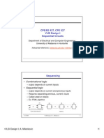 CPE/EE 427, CPE 527 VLSI Design I Sequential Circuits: - Combinational Logic - Sequential Logic