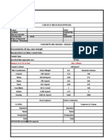 Concrete Mix Design c45
