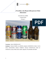 CR Analyse de La Biere Groupe A