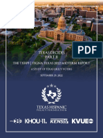 KVUE/Texas Hispanic Policy Foundation "Texas Decides" Poll - Part 2