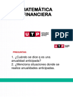 Utp Unidad 7 - Anualidades Anticipadas