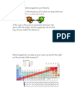 General Chemistry I Handout 9.1 Electronegativity Differences and Polarity