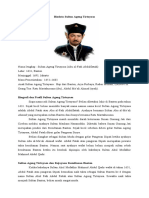 Biodata Sultan Ageng Tirtayasa DLL 2