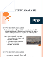 Gravimetric Analysis