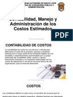 Contabilidad Manejo y Administración de Los Costos Estimados (Fase 1)