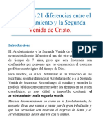 Conoce Las 21 Diferencias Entre El Arrebatamiento y La Segunda Venida de Cristo-1