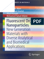 Fluorescent Organic Nanoparticles New Generation Materials With Diverse Analytical and Biomedical Applications