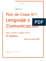 Plan de Clase #1 Texto Escolar 2021