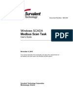 MD-400 Modbus Scan Task User's Guide