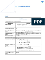 IIT JEE Formula PCM