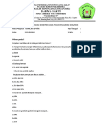 Soal PTS Kelas Xii Simulasi Apotek