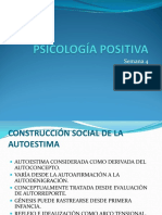 PS306 - Semana 4 - Autoestima